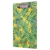 Groene palm verliet trendy klassieke moderne klembord (Links)