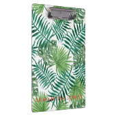Groene palm verliet trendy klassieke moderne klembord (Rechts)