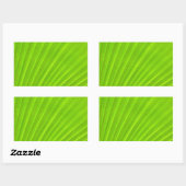 Groene palmblad Sticker (Vel)