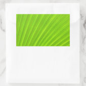 Groene palmblad Sticker (Tas)