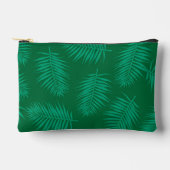 Groene palmbladeren accessoiretas etui (Voorkant)