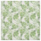 Groene palmbladeren stof (Swatch)