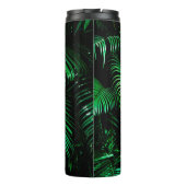 Groene palmbladeren thermosbeker (Achterkant)