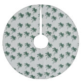 Groene palmbomen kerstboom rok (Voorkant)