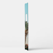 GROENE PALMBOMEN ONDER BLUE SKY Case-Mate iPhone CASE (Achterkant / Rechts)