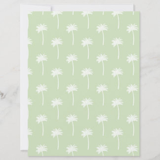 groene palmbomen scrapbookingpapier