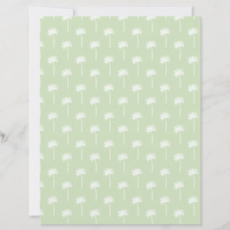 groene palmbomen scrapbookingpapier
