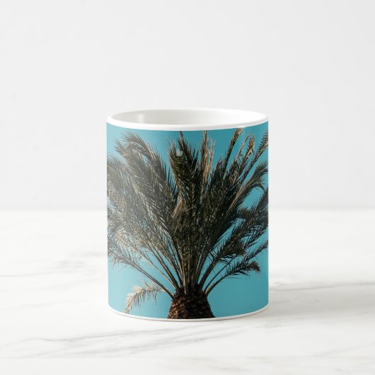 Groene palmboom koffiemok (Center)