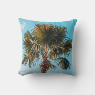 Groene palmboom kussen