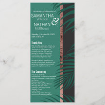 Groene palmboom laat zwarte Roos goudbruiloft over