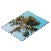 Groene palmboom notitieboek (Linkerzijde)