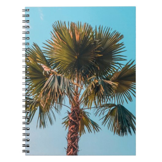 Groene palmboom notitieboek (Voorkant)