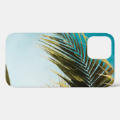 Groene palmboom onder blauwe hemel Case-Mate iPhone case (Achterkant (horizontaal))
