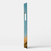Groene palmboom onder blauwe hemel 's ochtends Case-Mate iPhone case (Achterkant / Rechts)