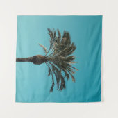 Groene palmboom wandkleed (Voorkant (horizontaal))