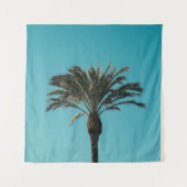 Groene palmboom wandkleed (Voorkant)