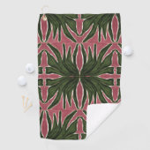 Groene Palmen Golfhanddoek (Insitu)