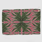 Groene Palmen Golfhanddoek (Horizontaal)