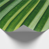 Groene palmoverbladeren cadeaupapier (Hoek)