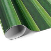 Groene palmoverbladeren cadeaupapier (Rol Hoek)