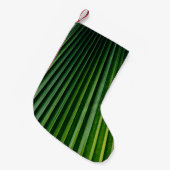 Groene palmoverbladeren kleine kerstsok (Voorkant (Hangend))