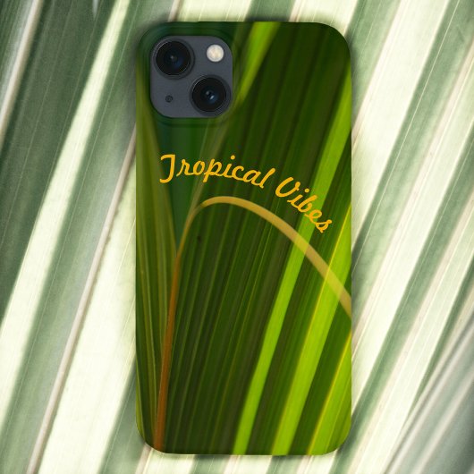 Groene palmvaten Abstract Case-Mate iPhone Case