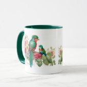 Groene Papegaai en Baby Mok (Voorkant links)