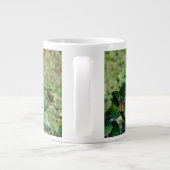 Groene papegaai grote koffiekop (Achterkant)