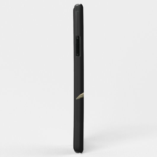 Groene papegaai, iPhone case (Achterkant/rechts)