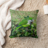 Groene papegaai kussen (Deken)