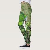 Groene papegaai leggings (Links)