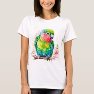 Groene papegaai - Schattigee Baby Bird T-shirt