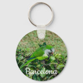 Groene papegaai sleutelhanger (Voorkant)