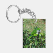 Groene papegaai sleutelhanger (Voorkant Links)
