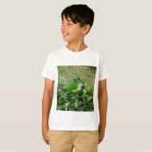 Groene papegaai t-shirt (Voorkant volledig)