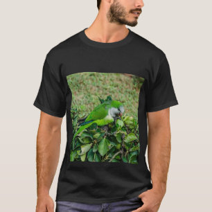 Groene papegaai t-shirt
