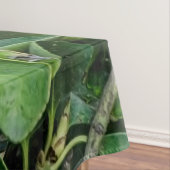 Groene papegaai tafelkleed (Voorbeeld)