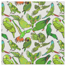groene papegaaienpatroon