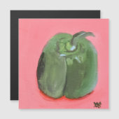 Groene Paprika (Voorkant / Achterkant)