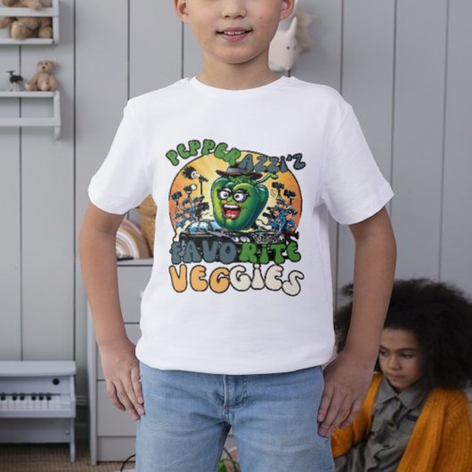 Groene Paprika Dag - Paparazzi T-shirt