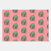 Groene Paprika Inpakpapier Vel (Voorkant 2)