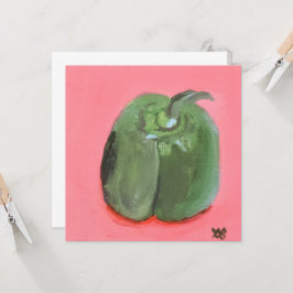 Groene Paprika Kaart