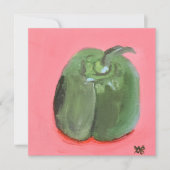 Groene Paprika Kaart (Voorkant)