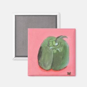 Groene Paprika Magneet
