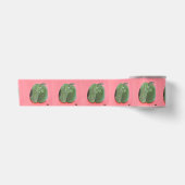 Groene Paprika Satijnen Lint (Voorkant)
