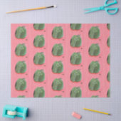Groene Paprika Tissuepapier (Craft)