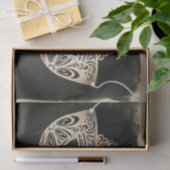 Groene parel maskerade masker zoete 16 feestje tissuepapier (Geschenk)