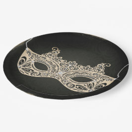 Groene Parel Masquerade Masker Zoete 16 Feest Anti Papieren Bordje