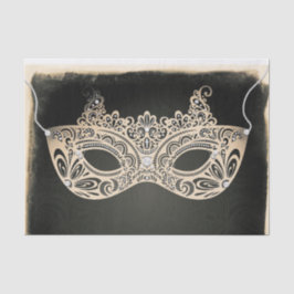 Groene Parel Masquerade Masker Zoete 16 Feest Tissuepapier