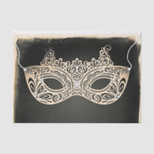 Groene Parel Masquerade Masker Zoete 16 Feest Tissuepapier